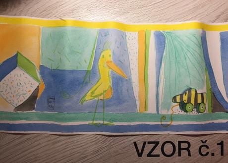 Detské papierové bordury,