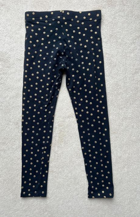 Legínky so zlatými bodkami, f&f,122