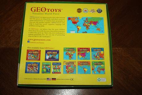 Puzzle mapa sveta 68, 