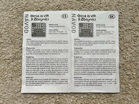 Hra vlk a ovce & zbojníci,