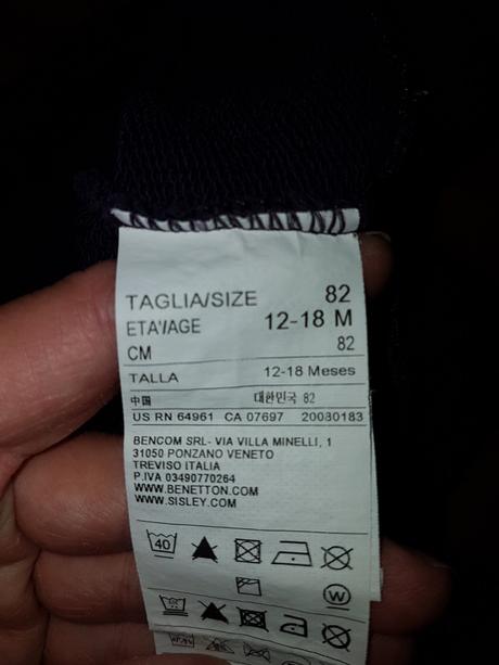 Mikina, benetton,80