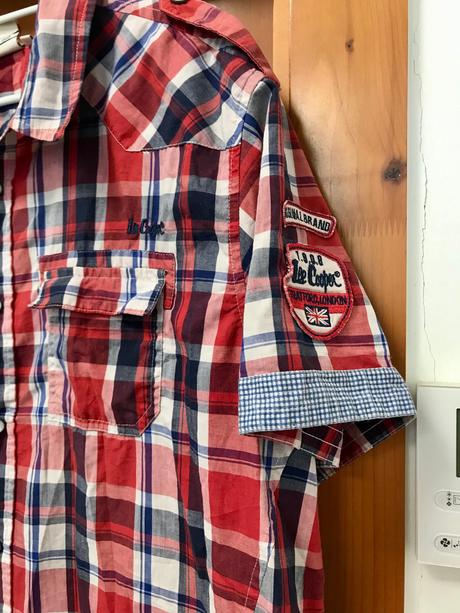 Chlapčenská košeľa lee cooper, 2xl, lee cooper,xxl