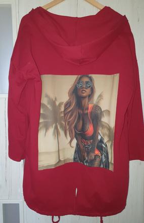 Kardigen bordovy novy, 