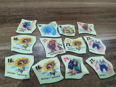 Kartičky quanto z kauflandu 2+1,