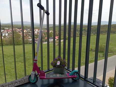 Kolobežka štvorec crisscross, 