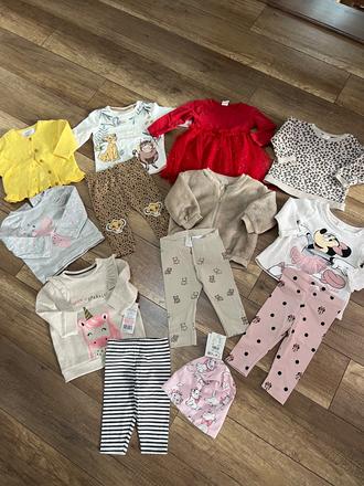 Veľký balík oblečenia 68, 68–80