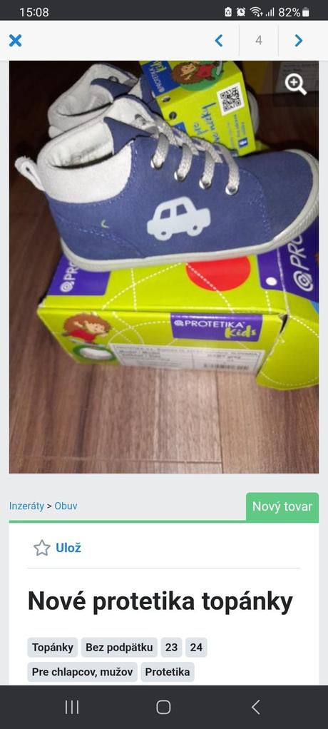 Nové protetika topánky, protetika,24