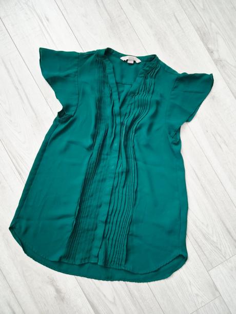 Blúzka s volánikovými rukávmi, h&m,xs