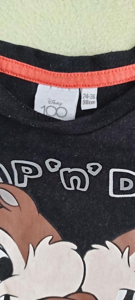 Tričko chip 'n dale 98, disney,98