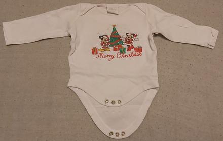 Vianočné body mickey&minnie 62, disney,62