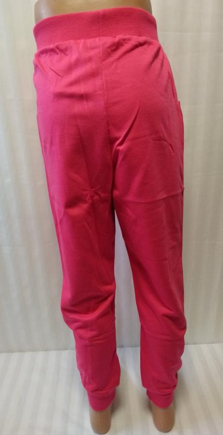 Dievčenské ružové tepláky love, n-feel, 128-134 cm, 128