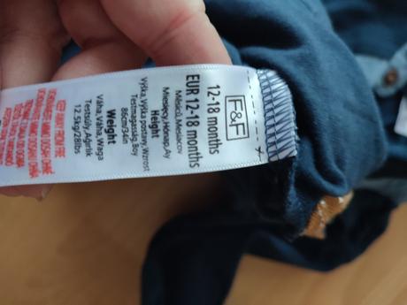 Detská polokošeľa, f&f,86