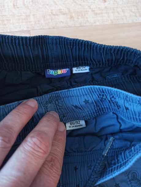 Tričká a kraťasy 86/92, lupilu,86