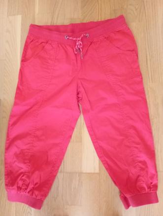 Červené 3/4 tove nohavice, esmara,l