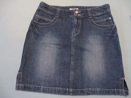 Rifľová klasická sukňa - veľ. 40 - zn. timeout, timeout,40