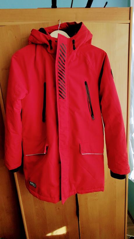 Teplá zimná parka f&f, top stav, f&f,164