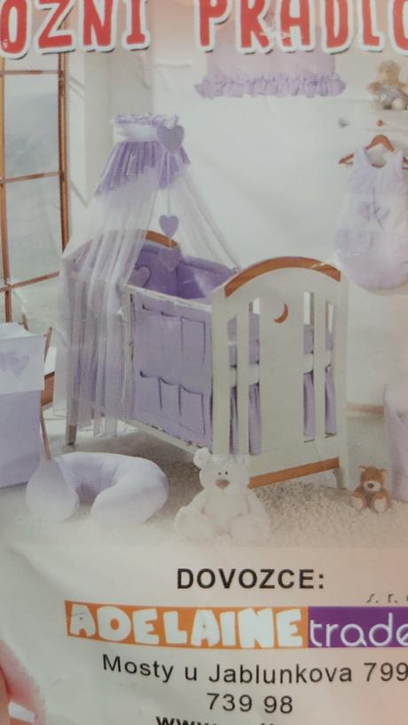 Suprava do postielky, šírka (cm): 60,dĺžka (cm): 120