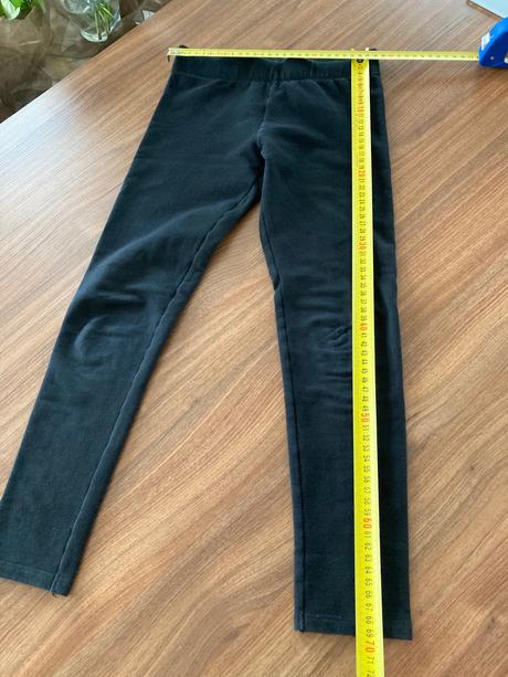 Zateplené leginy, h&m,140