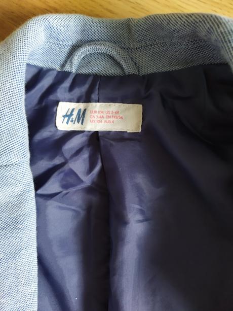 Sako pre malého frajera, h&m,104