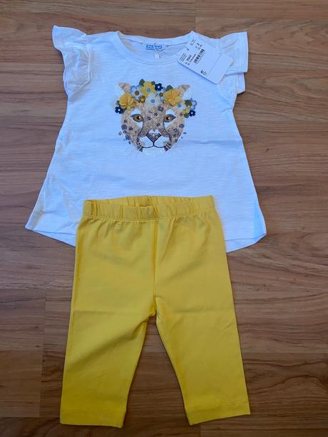 Set panter žltý, mayoral,98 / 104