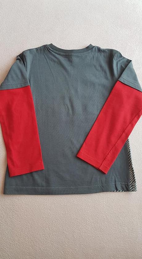 Tričko 2v1 s dlhým rukávom č.116, cherokee,116