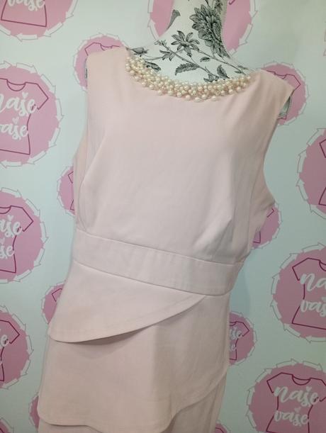 Jemné zdobené šaty, xl