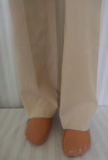 Dámske elegantné krémové nohavice, wallis, xs