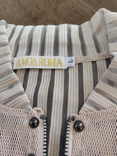 Dámska sietovana mikina  amo &roma, l