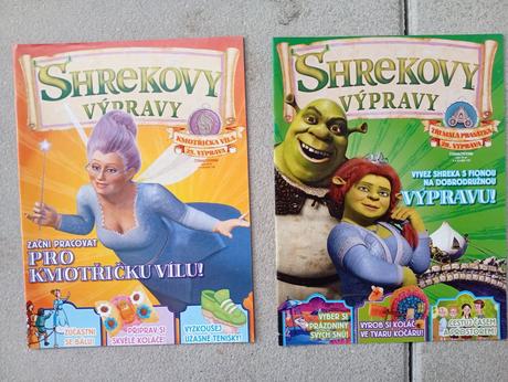 Časopisy shrek, 