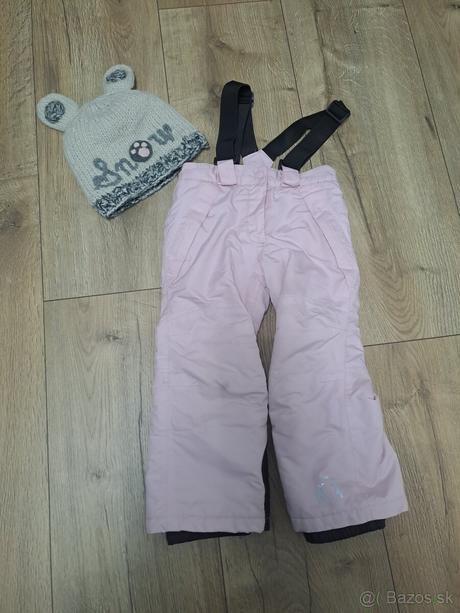 Oteplovačky 98/104 plus čiapka, lupilu,104