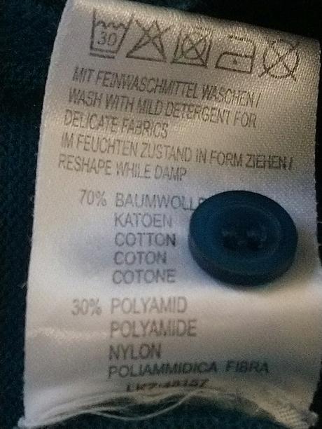 Dámsky modrý tenký sveter, flash lights, s