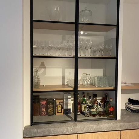 Industriálne loft dvere na mieru kov sklo,