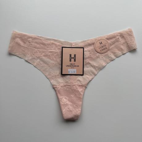 Bezšvové čipkované tangá 85011, l / m / xl