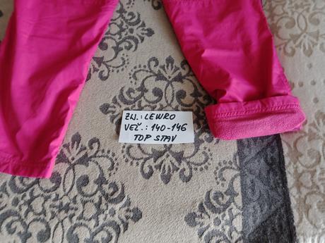 Zimné sustiakove zateplené nohavice zn.lewro, lewro,140