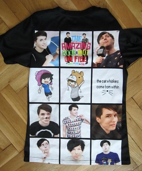 Tričko s dan howell and phil lester youtube, m