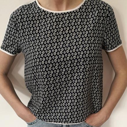 Ľahká blúzka - tričko, river island,s