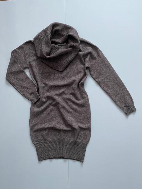 Pletené šaty s angorou, l / m / s / xl