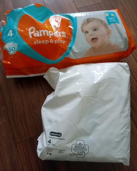 Darujem plienky 4, pampers,7 kg - 18 kg