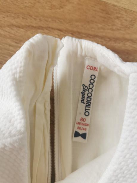 Saty biele, coccodrillo,80