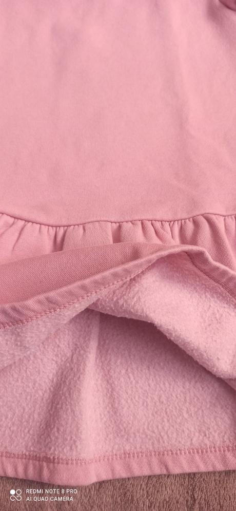 Zateplené elegantné šaty 3-4r., f&f,104