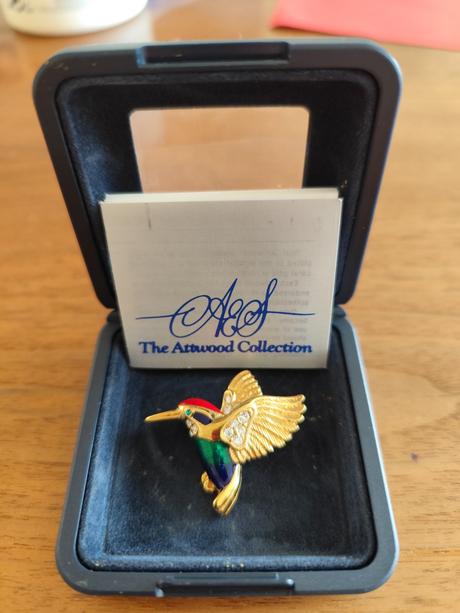 Brošňa kolibrík., 