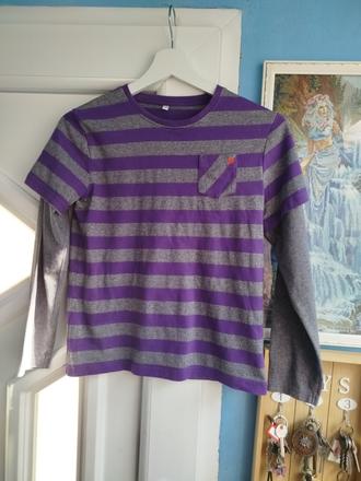 Pekné pásikavé tričko pre 9/10r., 134