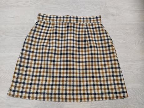 Podsita kockovana sukňa 36-38, h&m,36