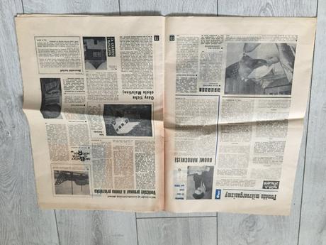 Stare noviny nedelna pravda 36, 6.9. 1974, 