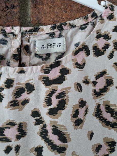 Šaty so zvieracou potlačou, f&f,128