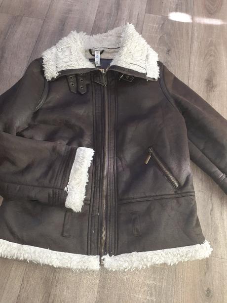 Zateplena bunda, denim co,40