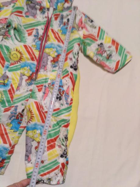 Zimný overal - motiv mickey mouse, donald, slon, 80