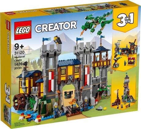 Lego creator stredoveký hrad,