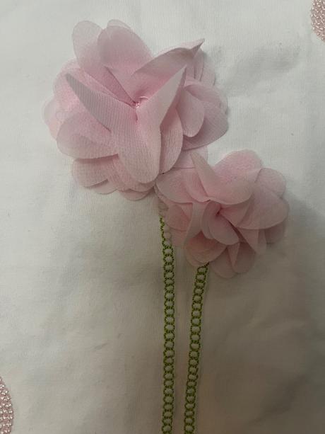 Pôvabné tričko s kvetmi, chicco,80