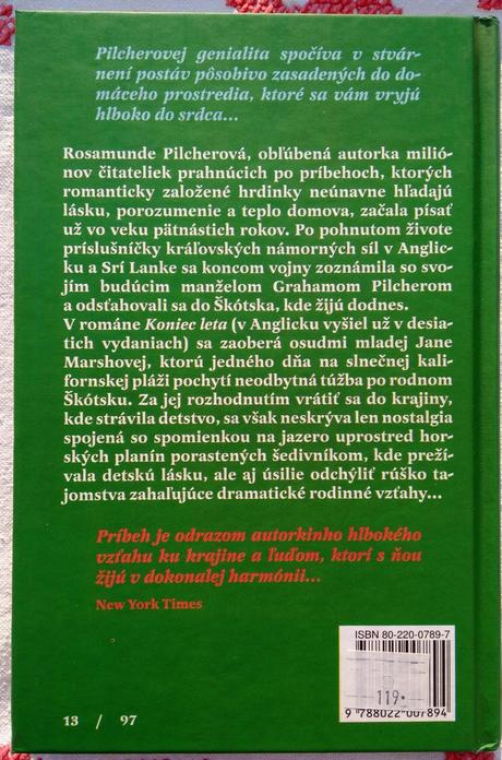 Koniec leta - rosamunde pilcherová ,